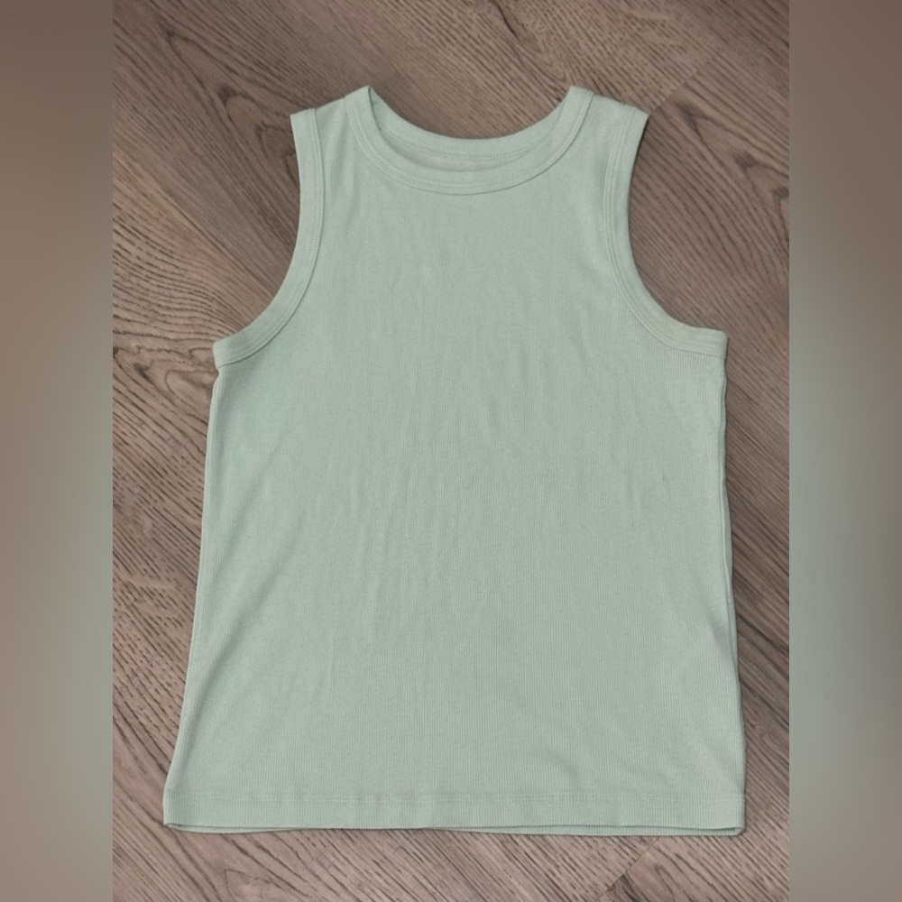 NEW Abercrombie Kids Tank Top Set Of 2 Size 15/16 Spring Color Pastel Blue Green - Picture 6 of 10